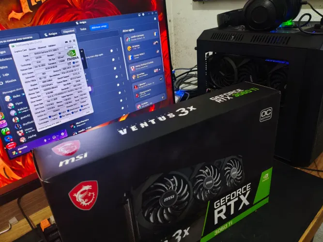 RTX 3060ti msi ventus triple fan