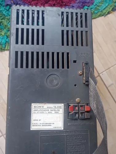 Amplificador externo Sony TA-DX8