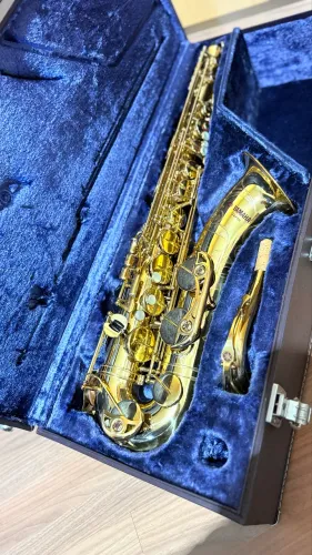 Sax Tenor Yamaha Yts-62 Purple Logo