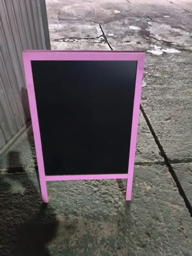 Placa cavalete