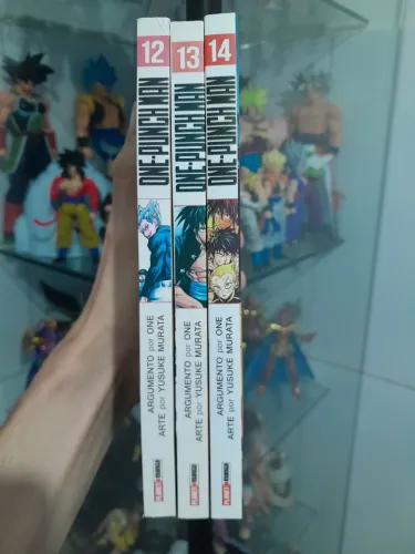 Mangás One Punch Man 12, 13 e 14 Usados