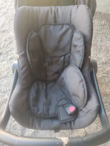 Carrinho e bebê conforto Galzerano 