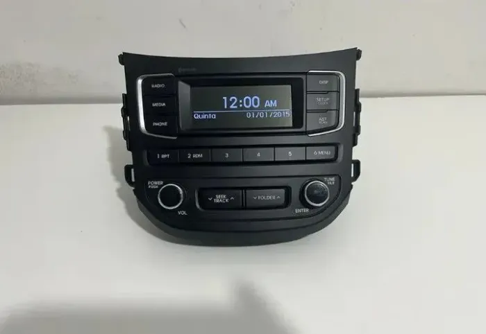 Rádio Hyundai - Estado bom/conservado, Original