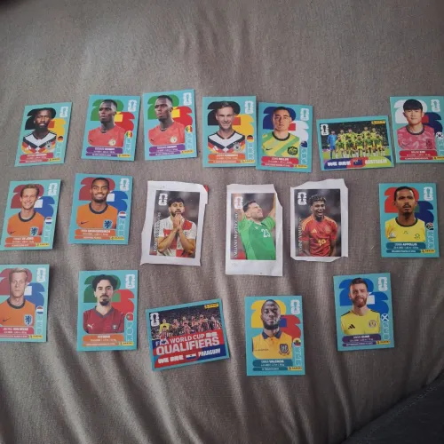 Figurinhas a negociar da copa!