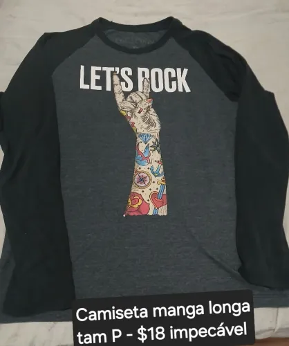 Camiseta manga longa