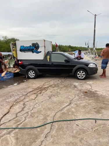Linda caixa térmica para Fiat Strada cabine simples