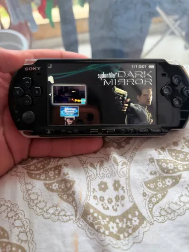 Psp com jogos zerado