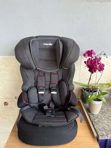 Cadeirinha Infantil P/ Carro Nania Luxe Beline Noir 9 A 36kg