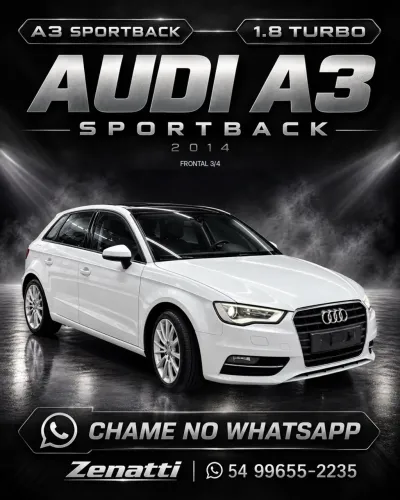 Audi A3 Sportback 1.8 16V TFSI S-tronic 5P 2014