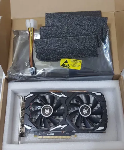 Placa de vídeo rx 580 8gb Excelente! Não é 550 560 570 gtx 1660 6gb, 4gb...