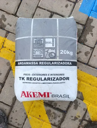 Argamassa regularizadora de altíssima qualidade