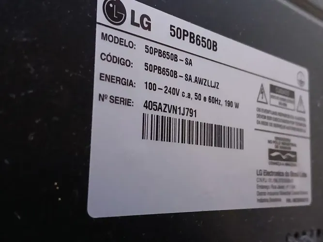 TV 50 polegada