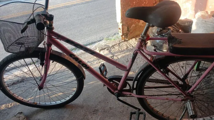 Bicicleta caloi poty rosa