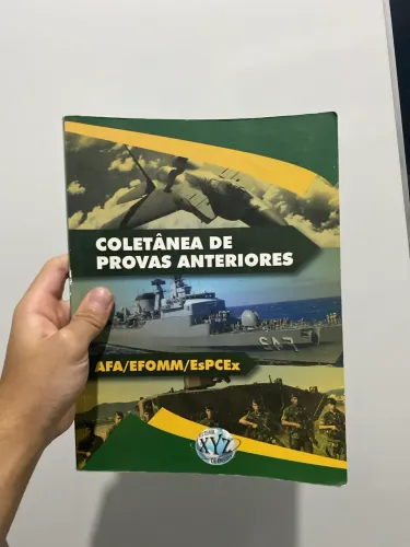 Livro- coletânea de provas anteriores AFA/EFOMM/ESPCEX