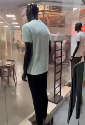 Manequim de Fibra Masculino!