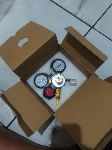 Regulador controlador válvula de pressão cO2 choperia cerveja