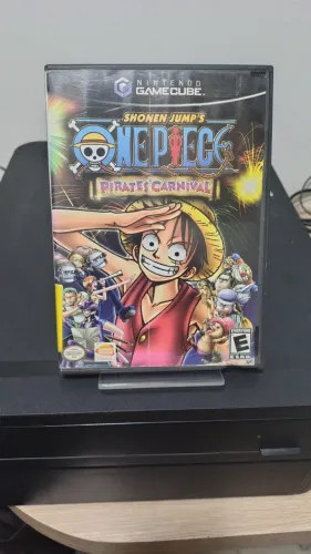 One Piece Pirate's Carnival GameCube Funcionando Leia o anúncio
