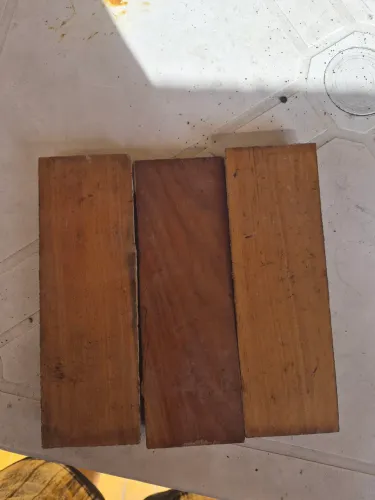 Piso taco em madeira