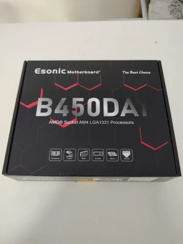Placa mãe AMD B450 - Fazemos entrega!
