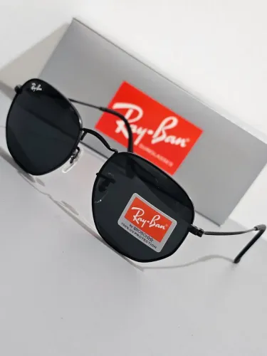 Óculos de sol Ray-Ban Hexagonal lentes em cristal + uv-400