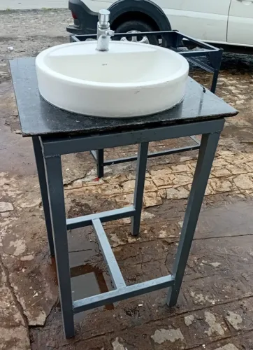 Mesa Com Pia tampo de Mármore