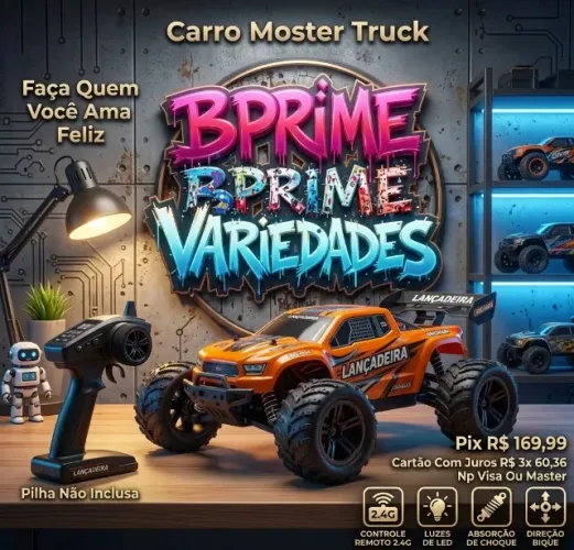 Carro De Controle Remoto Até Durar O Estoque