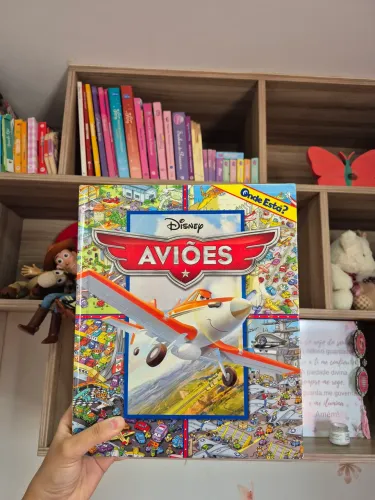 Livro infantil Disney Aviões