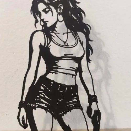 Action Figure Lucia GTA 6 - Estátua Decorativa Colecionável [Sob Emcomenda]