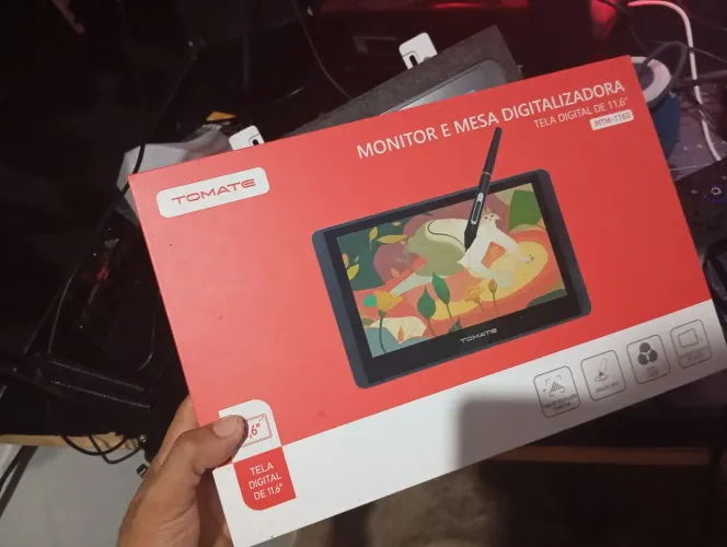 Mesa digitalizadora TOMATE 11 polegadas, ótimo para desenhos