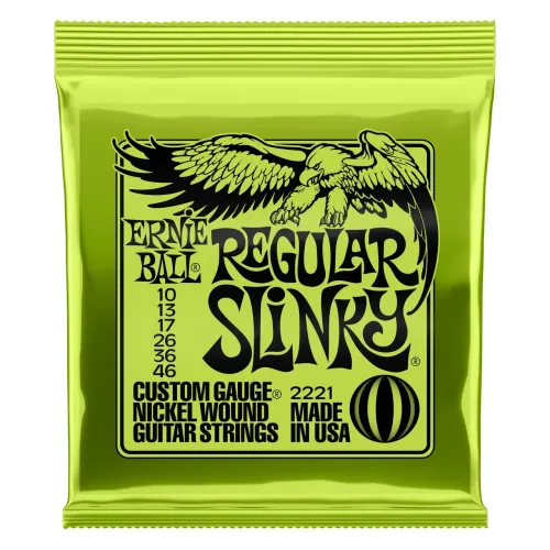 Encordoamento de Guitarra Ernie Ball 0.10