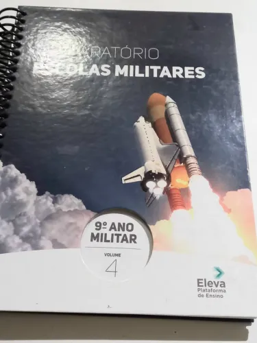 Livros Apostilas de Preparatório Escolas Militares Eleva