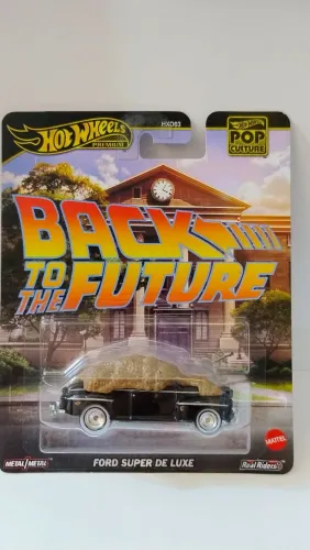 HOT WHEELS FORD SUPER DE LUXE DE VOLTA PARA O UM PNEUS DE BORRACHA MINI EM METAL NOVA 1:64
