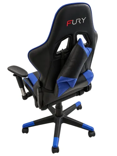 Cadeira Gamer Fury - Preta e Azul