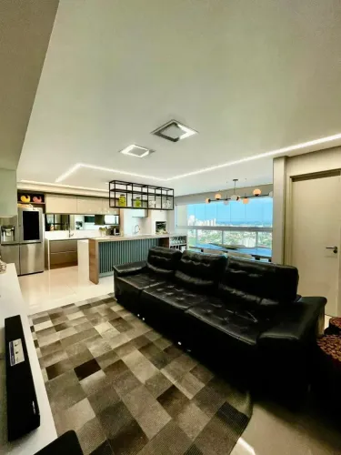 Apartamento 3 suítes, mobiliado, ao lado do Parque Areião, Sol da Manha, Churrasqueira a C