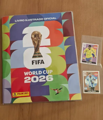 Álbum Completo Copa 2026 + 2 legends Messi