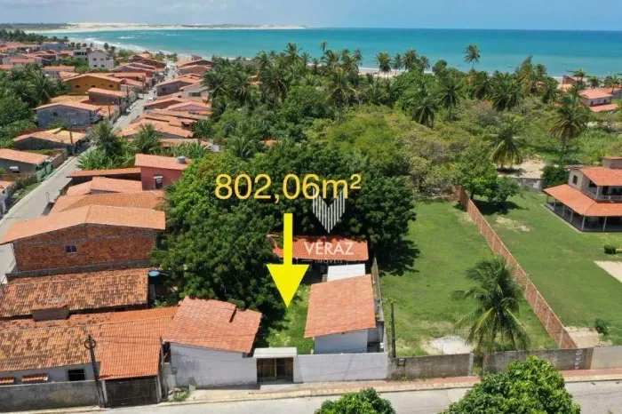 Terreno à Venda na Praia de Mundaú 802,00m² com Localização Privilegiada