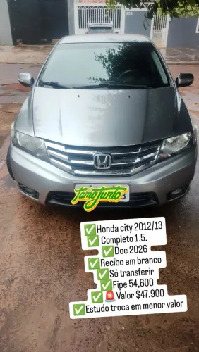 Honda City Sedan EX 1.5 Flex 16V 4P Aut. 2013