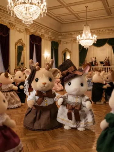 Roupinha Vitoriana Sylvanian Families 