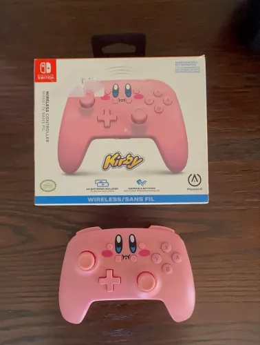 Controle Aprimorado Para Nintendo Switch e Nintendo Switch 2 - Kirby Mouthful PowerA
