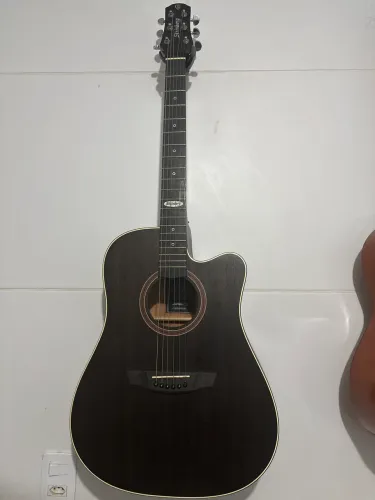 Violão Tagima Sd200c Folk Black Series