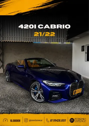 BMW 420I Cabriolet M Sport 2.0 TB 16V 2P. 2022