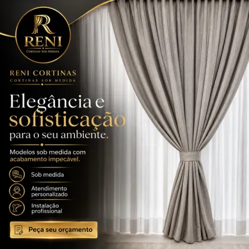 Cortinas Sob Medida em Curitiba | Reni Cortinas