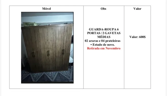 Guarda roupas