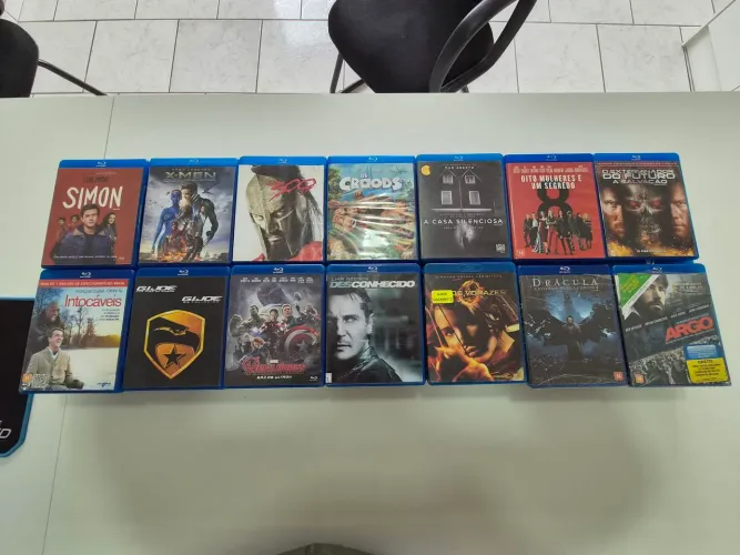 Blurays diversos escolhidos