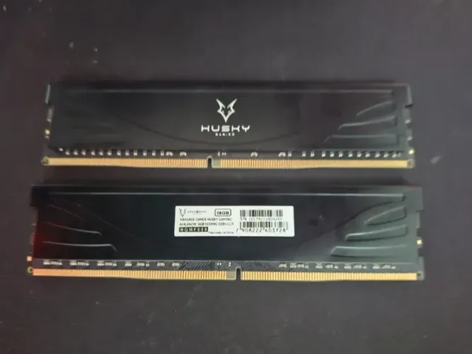 32Gb Memória Husky Gaming Avalanche 2x16Gb 3200MHz