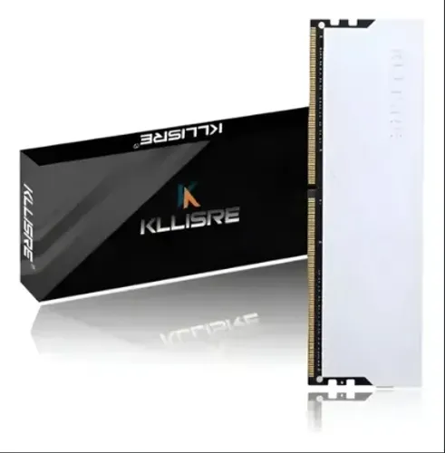 Memoria Kllisre 2x8 16GB Gamer DDR4 2666 Com Desipador Branco