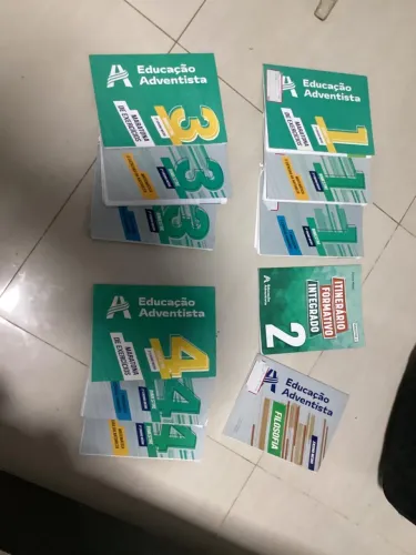 Livros 2º ano do Ensino Médio. COLÉGIO ADVENTISTA 