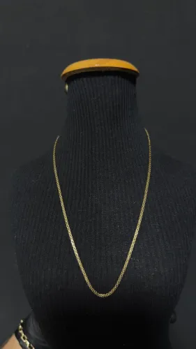 Cordão de ouro 18k joia feminina de fábrica modelo exclusivo