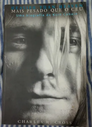 Livro Mais Pesado Que o Céu - Biografia de Kurt Cobain | Excelente Estado