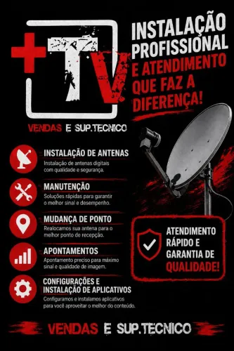 Antenista técnico em configurações 